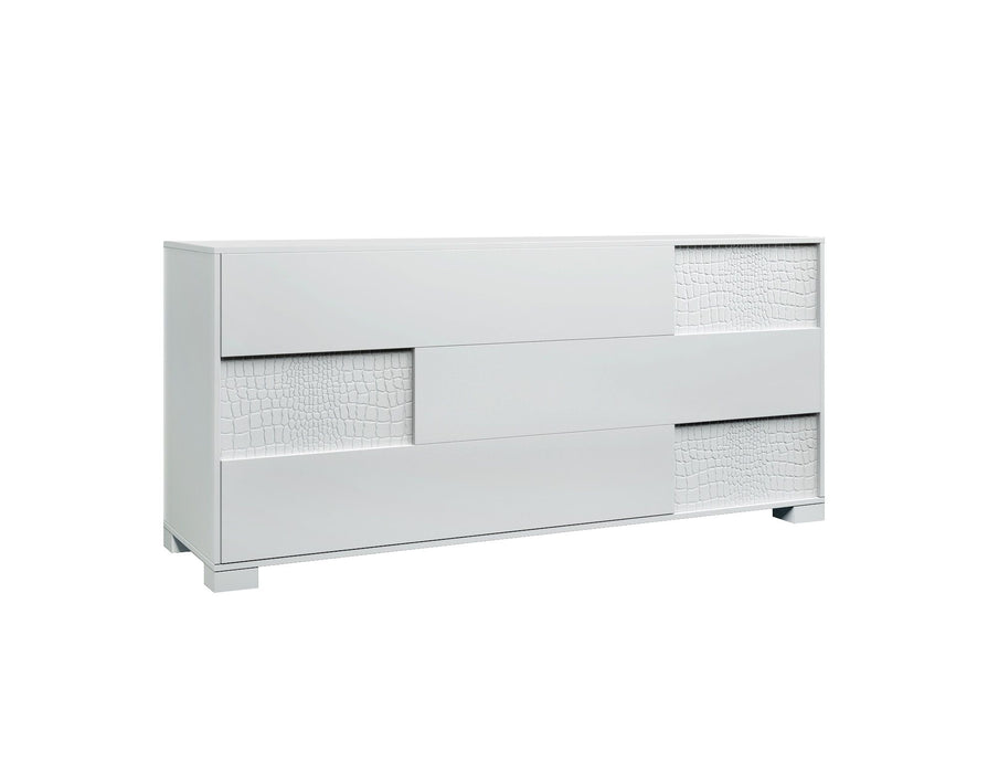 Dresser - White / Steel