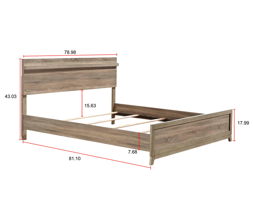 Tilston - King Footboard - Natural