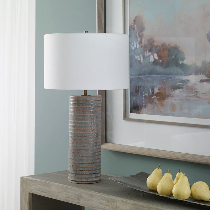 Monolith - Table Lamp - Gray