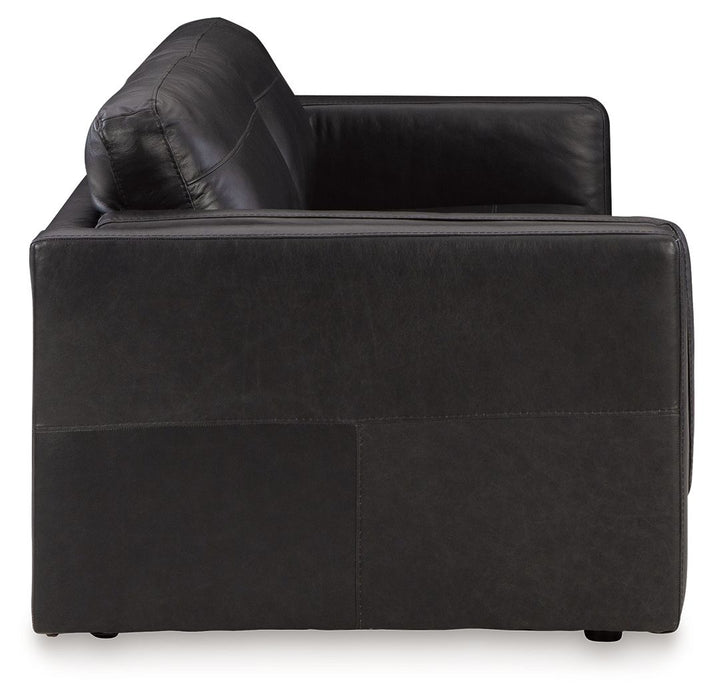 Amiata - Onyx - Sofa - Leather Match