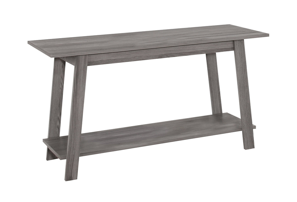 Open Shelving, TV Stand - Gray