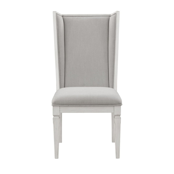 Katia - Side Chair (Set of 2) - Gray / White