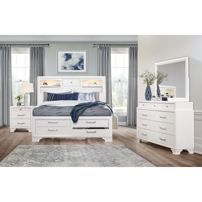 Dresser With 9 Drawers - White