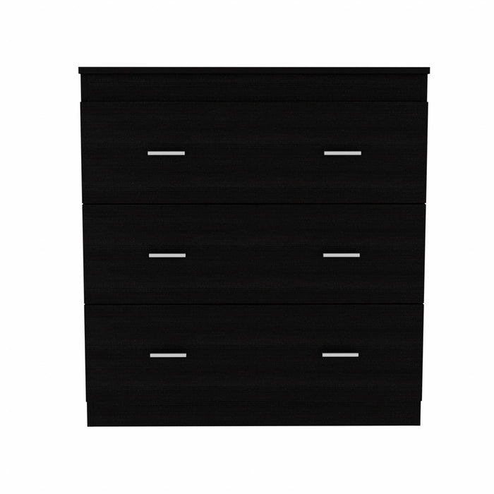 3 Drawer Dresser - Black