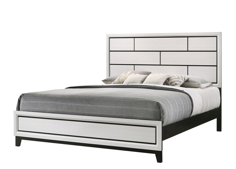 Akerson - King Headboard, Footboard - White