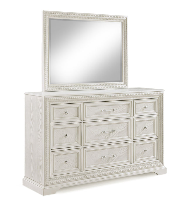 Alexandria - Dresser Top - White