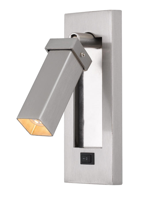 Wall Lamp - Brushed Steel - Metal