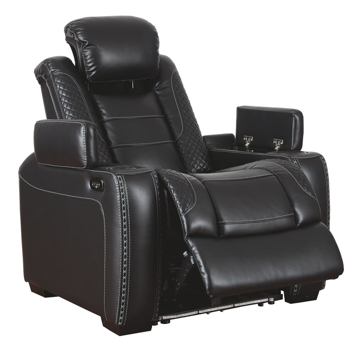 Party - Midnight - Power Recliner With Adj Headrest