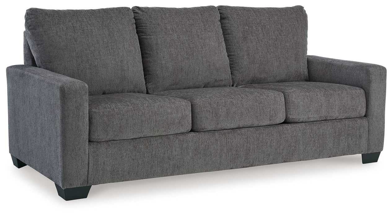 Rannis - Pewter - Queen Sofa Sleeper - Fabric