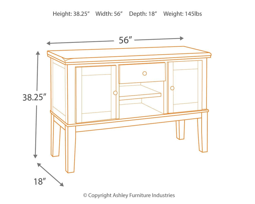 Haddigan - Dark Brown - Dining Room Server