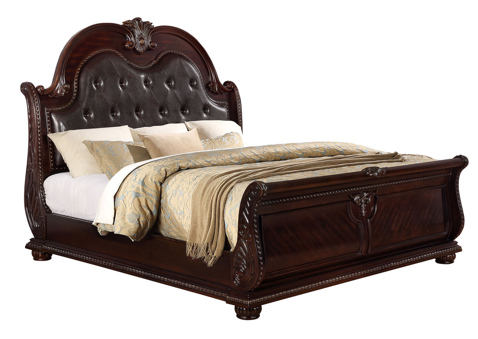 Stanley - King Panel Headboard - Cherry