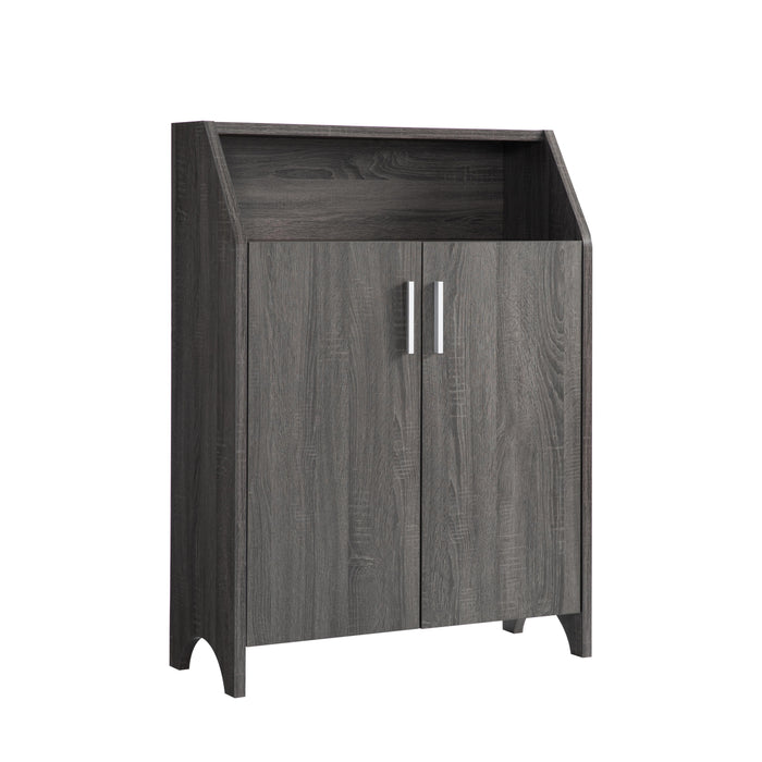 Modern Shoe / Storage Cabinet Two Door With 4 Shelves