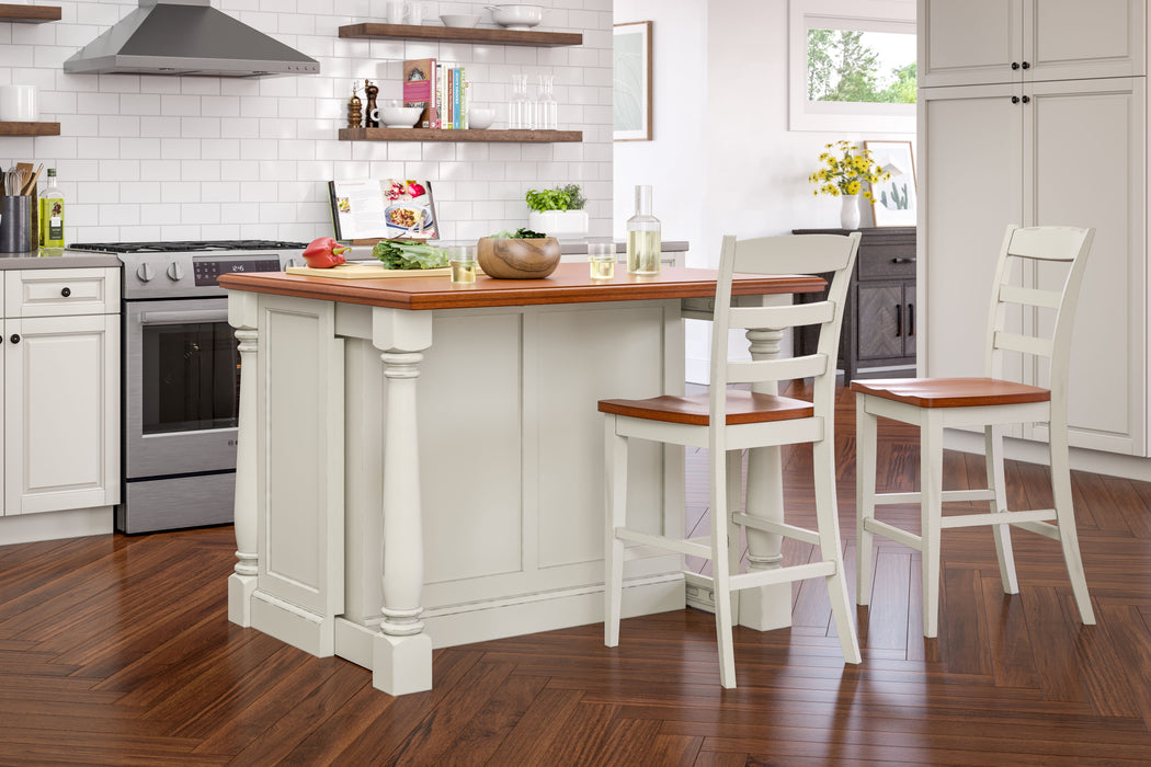 Monarch - Kitchen Island Set