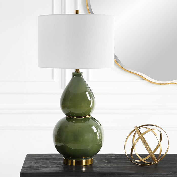 Gourd - Table Lamp - Green