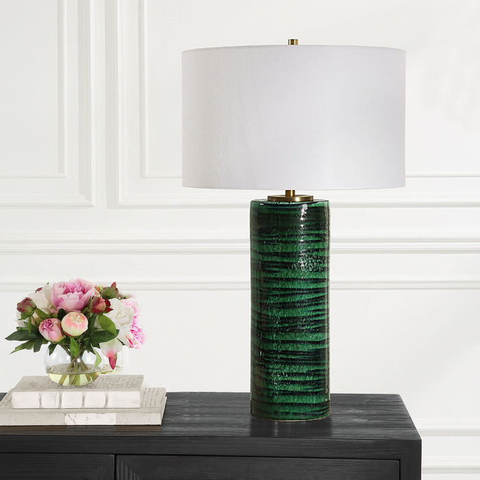 Galeno - Emerald Table Lamp - Green
