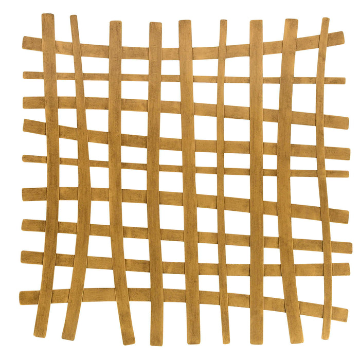 Gridlines - Wall Decor - Gold
