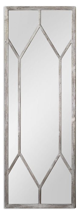 Sarconi - Oversized Mirror - Pearl Silver