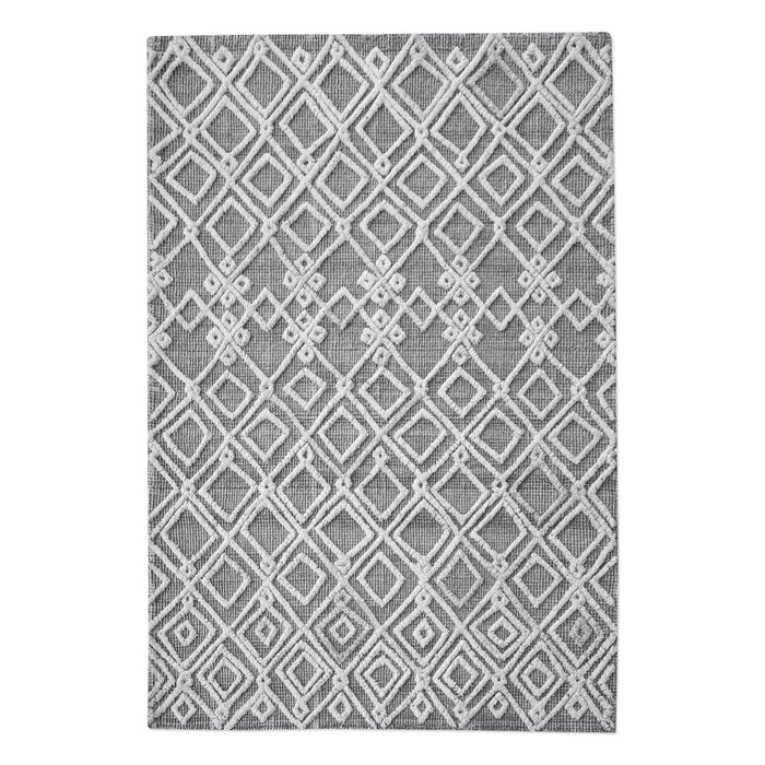 Sieano - 8 X 10 Rug - Gray-Ivory