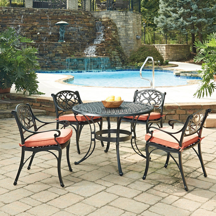 Sanibel - 42" Outdoor Dining Set With Cusions