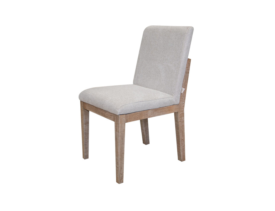 Aura - Upholstered Chair - Drift Sand/ Ivory Fabric