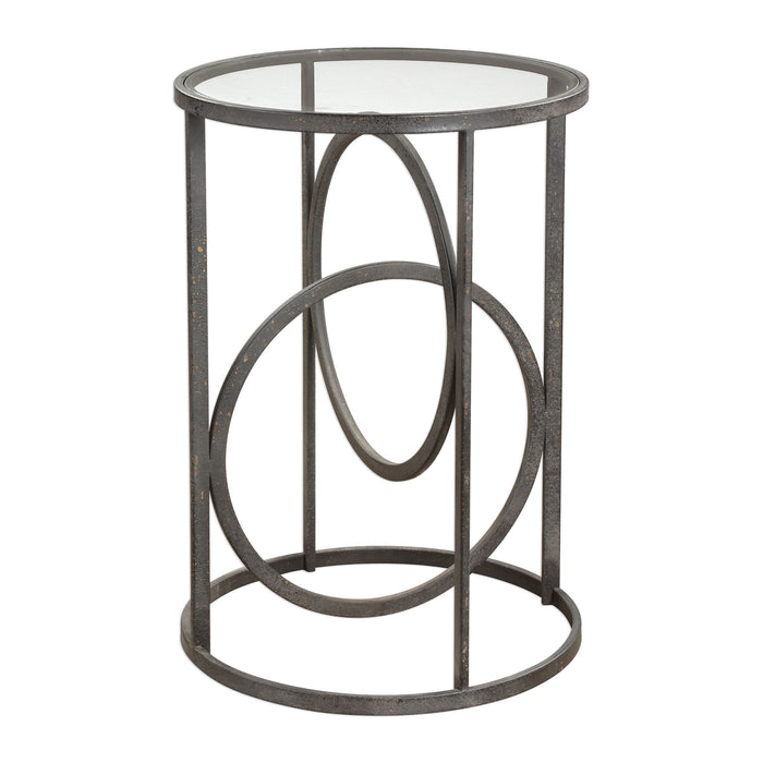 Lucien - Iron Accent Table - Black
