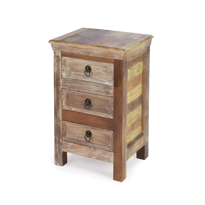 Modern Rustic 3 Drawer Accent Chest