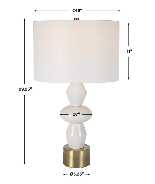 Architect - White Table Lamp