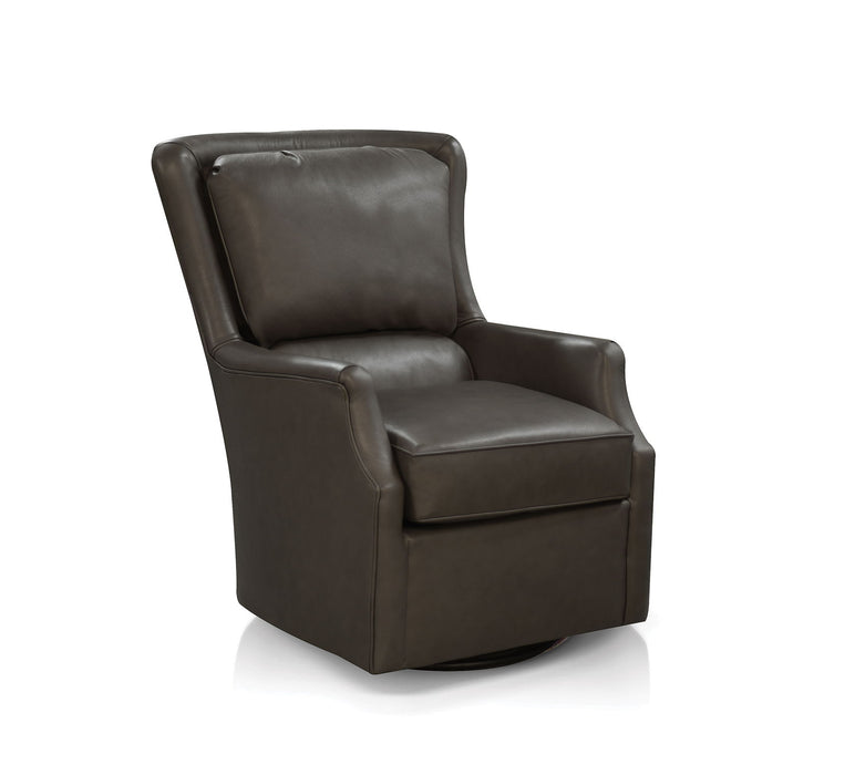 Louis - 2910/AL - Leather Swivel Chair