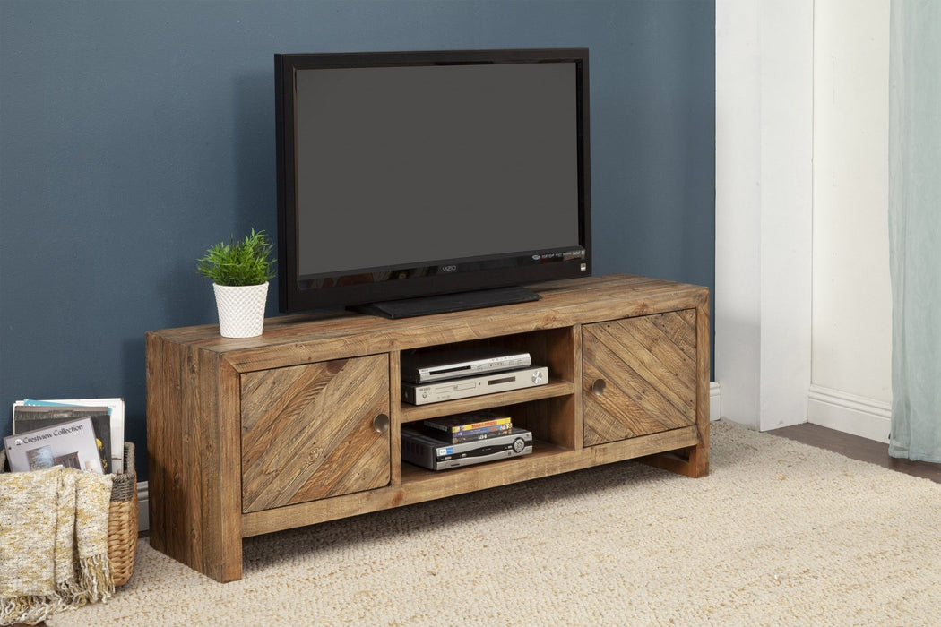 Trendy TV Console - Rustic Natural