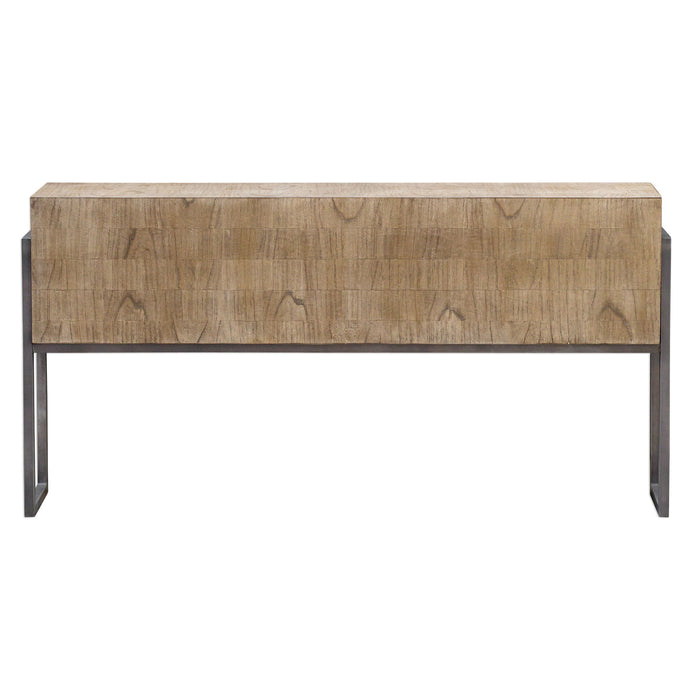 Nevis - Contemporary Console Table - Light Brown