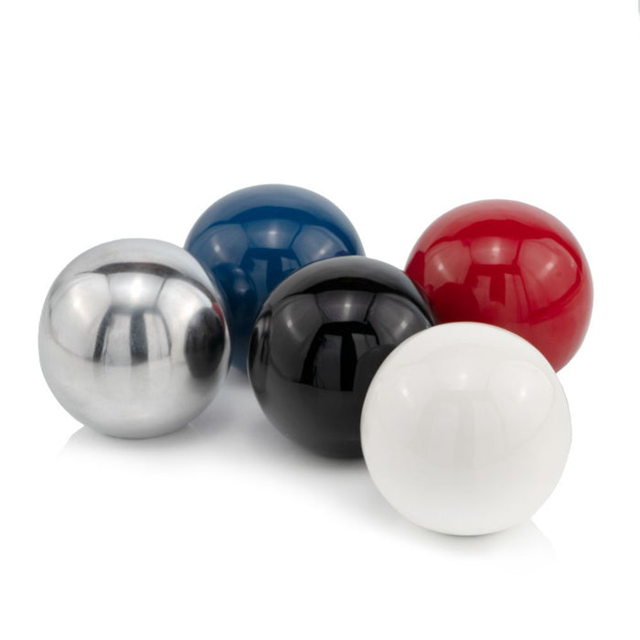 Aluminum Decorative Spheres (Set of 2) - White