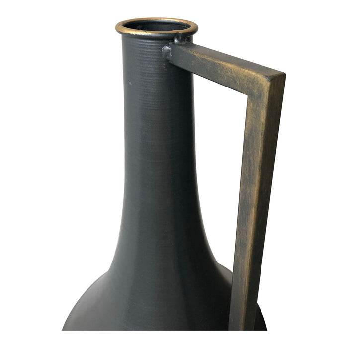 Argus - Metal Vase - Black