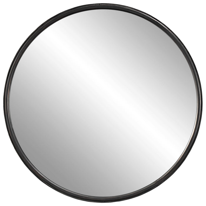 Dawsyn - Round Mirror - Black