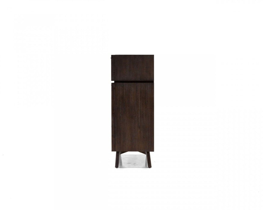 Solid Wood Four Drawer Standard Dresser 39" - Acacia