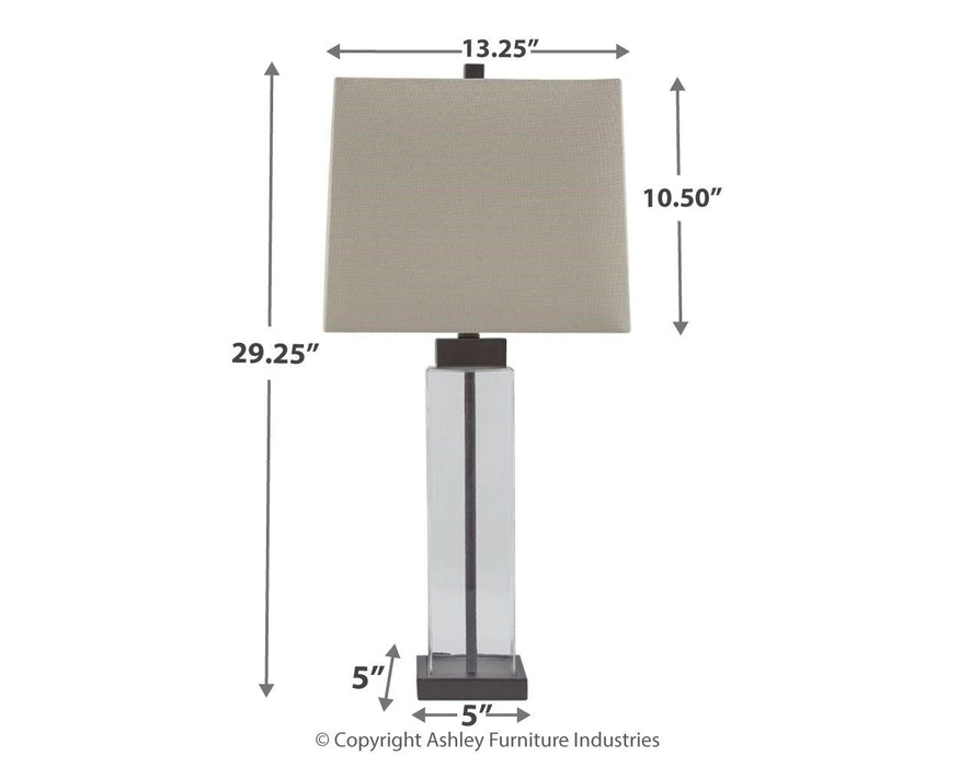 Alvaro - Glass Table Lamp (Set of 2)