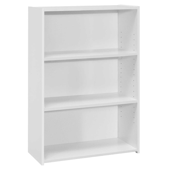 3 Shelf Bookcase - White