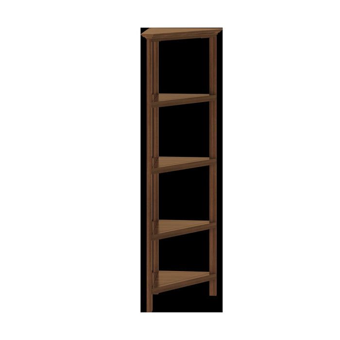 Bookcase With 4 Shelves - Walnut