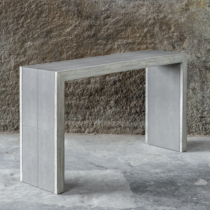 Aerina - Console Table - Aged Gray