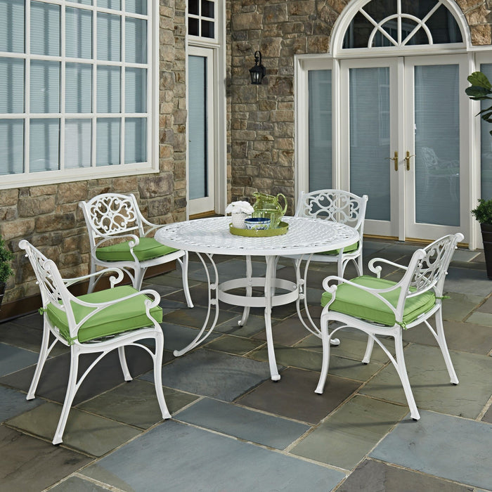 Sanibel - 42" Outdoor Dining Set With Cusions