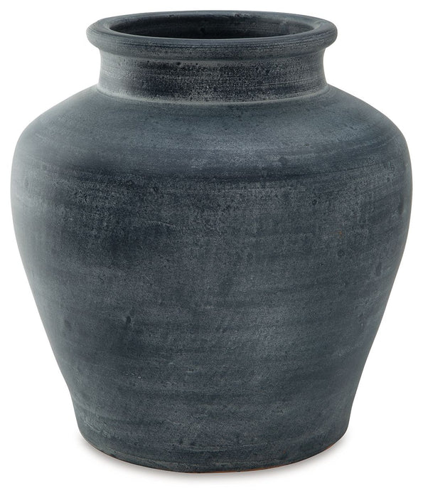 Meadie - Distressed Blue - Vase - 12.5"