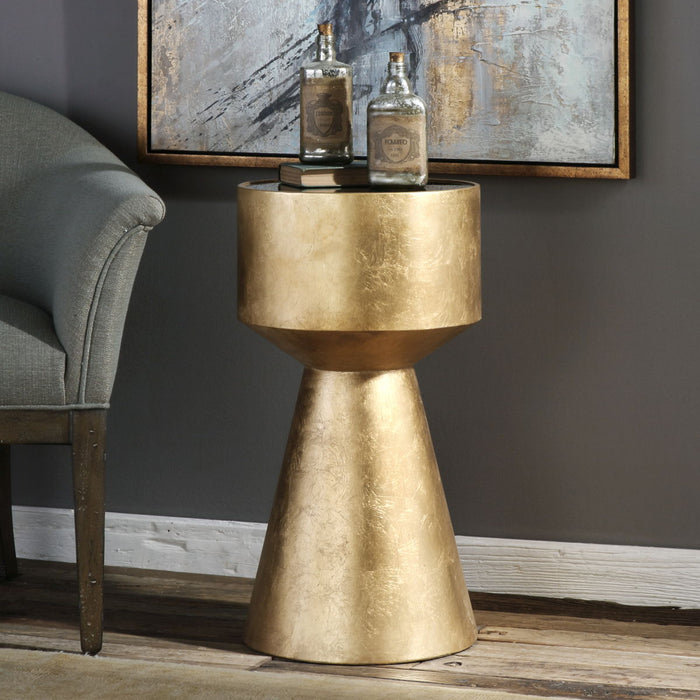 Veira - Accent Table - Gold