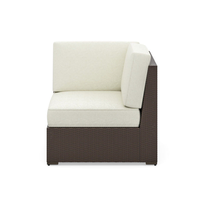 Palm Springs - Outdoor Sectional Side Chair - Brown, Dark - 32"