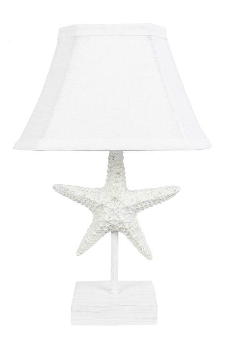 Sea Star Accent Lamp - White