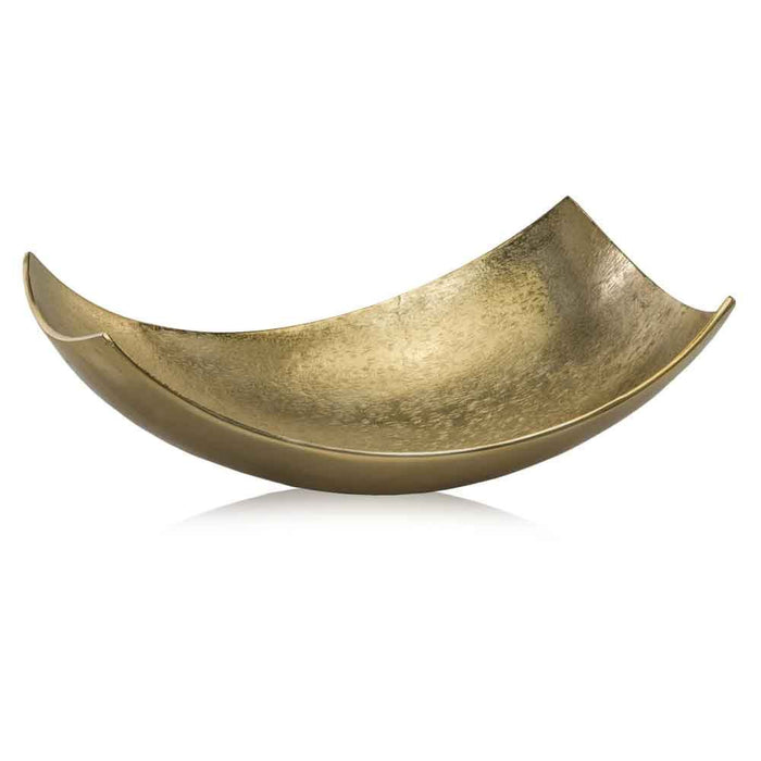 Large Scoop Bowl - Brushed Gold
