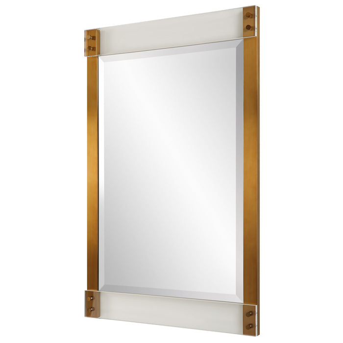 Nera - Plated Brass Mirror