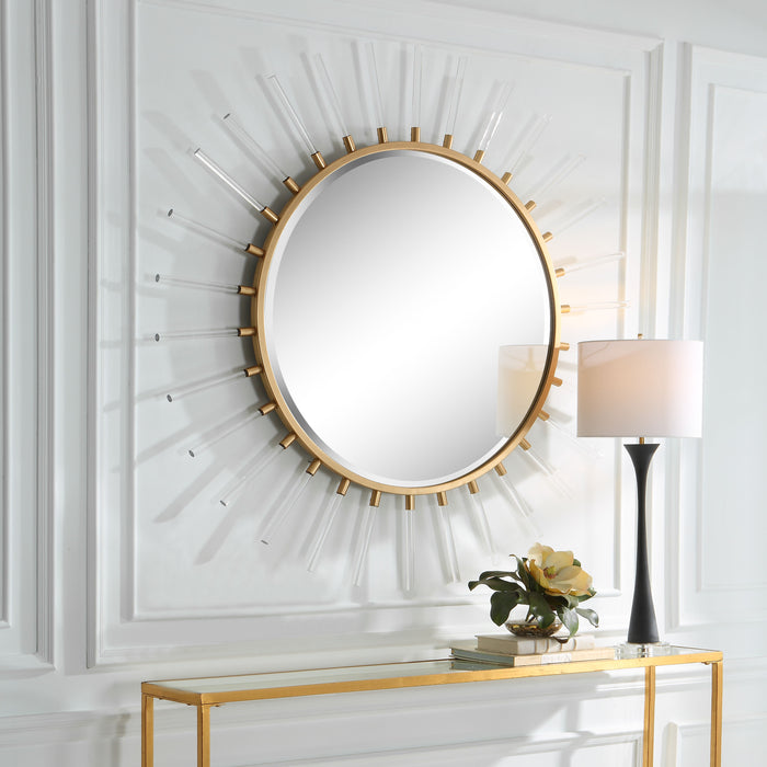 Oracle - Round Starburst Mirror