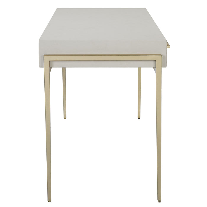 Jewel - Modern White Desk