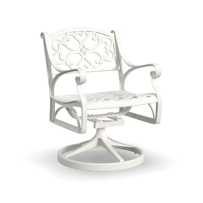 Sanibel - 48" Metal Outdoor Dining Set - Swivel Chairs