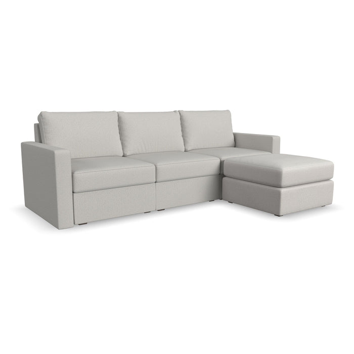 Flex - Sofa with Standard Arm and Ottoman