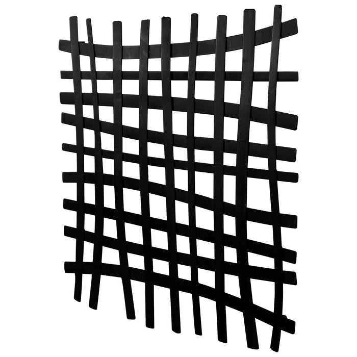 Gridlines - Iron Wall Decor - Black